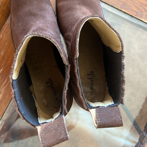 Brown Suede Booties - Picture 8 of 10